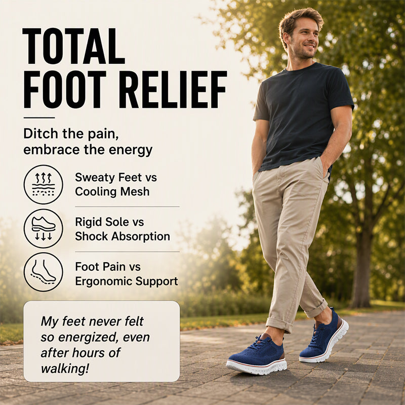 Men's Casual Lightweight Breathable Running Shoes