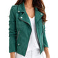 A Slim-Fit Suede-Look Biker Jacket That Adds Just the Right Amount of Edge to Your Everyday Style