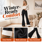 Stay Warm Without Sacrificing Your Style — Women's Plush-Lined Flare Leggings with a Cozy Interior, Flattering Flared Silhouette, and Beautiful Everyday Winter Appeal