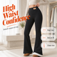 Stay Warm Without Sacrificing Your Style — Women's Plush-Lined Flare Leggings with a Cozy Interior, Flattering Flared Silhouette, and Beautiful Everyday Winter Appeal