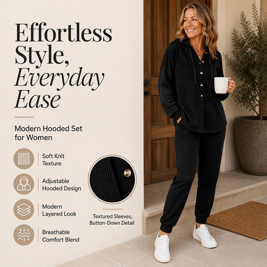 More Than Just a Casual Jacket — A Stylish Women's Patchwork Hooded Jacket That Adds Character and Charm to Your Everyday Outfits