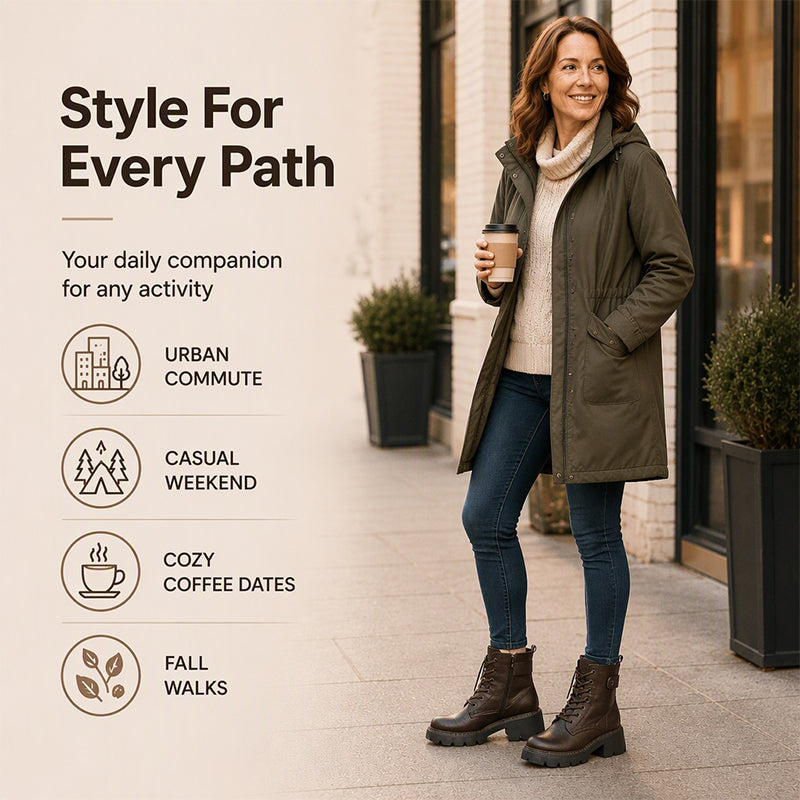 Step Up Your Fall Style with Women's Retro Platform Martin Boots — A Bold, Vintage-Inspired Look That Adds Height, Personality, and Confidence to Every Outfit