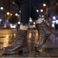 Step Up Your Fall Style with Women's Retro Platform Martin Boots — A Bold, Vintage-Inspired Look That Adds Height, Personality, and Confidence to Every Outfit