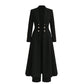 💖Women's Elegant Autumn 2 Piece Outfit Set with Retro Long Sleeve Coat and Simple Trousers