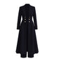 💖Women's Elegant Autumn 2 Piece Outfit Set with Retro Long Sleeve Coat and Simple Trousers