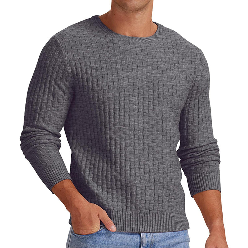 From Casual Weekends to Dinner Out, This Textured Knit Sweater Makes Looking Sharp Feel Easy
