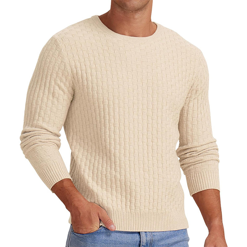 From Casual Weekends to Dinner Out, This Textured Knit Sweater Makes Looking Sharp Feel Easy