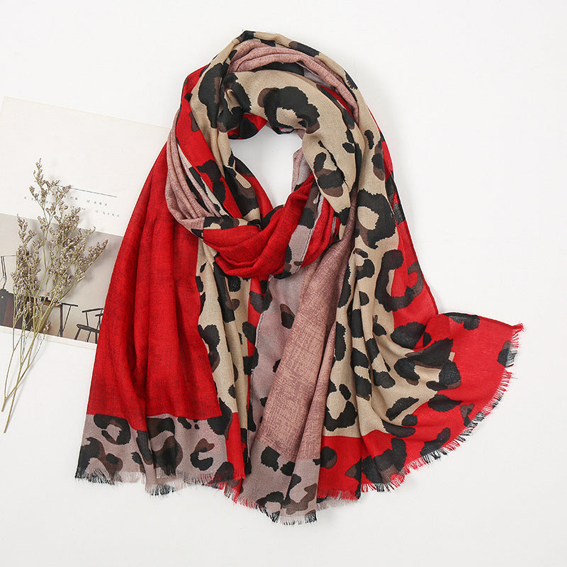 Turn a Simple Outfit into Something Special with This Lightweight Leopard Print Scarf — A Timeless Accessory with Endless Styling Possibilities