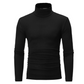 Look Sharper Without Dressing Up — Men's Ultra-Soft Stretch Slim-Fit Mock-Neck Long-Sleeve T-Shirt for a Sleek Silhouette, All-Day Ease, and Classic Everyday Style