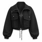 Give Your Everyday Outfits a Fresh Fall Upgrade — Women's Chic Short Zip-Up Jacket with a Clean Solid-Color Design, Flattering Short-Length Silhouette, and Timeless Casual Style