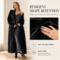 Wrap Yourself in Soft, Luxurious-Looking Warmth — Women's Fluffy Faux-Mink Fleece Long Cardigan with a Relaxed Oversized Fit, Elegant Knit Texture, and Timeless Fall & Winter Charm