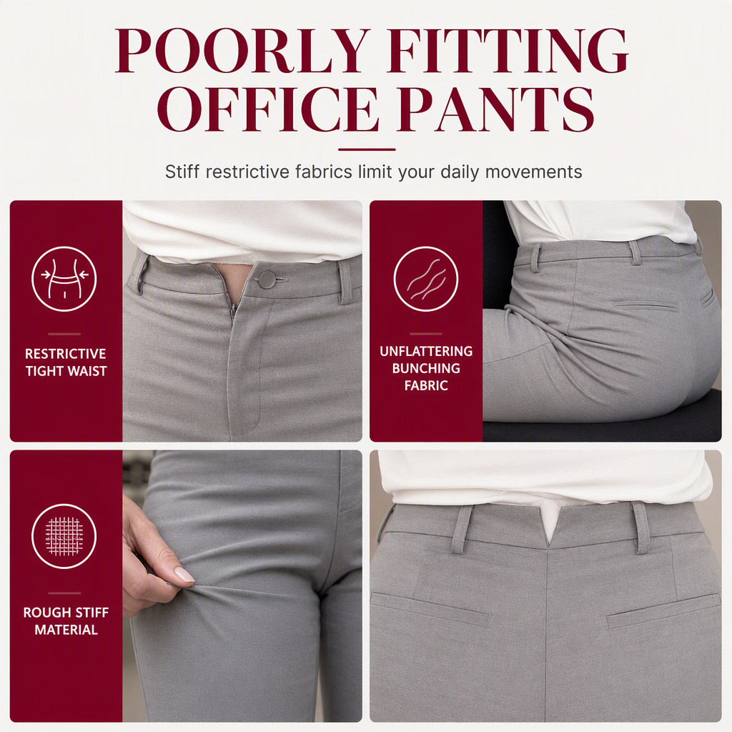 Look Beautifully Put Together Without Feeling Restricted — Women's Elegant High-Waisted Wide-Leg Trousers with Flattering Tailoring, Graceful Draping, and Timeless Everyday Style