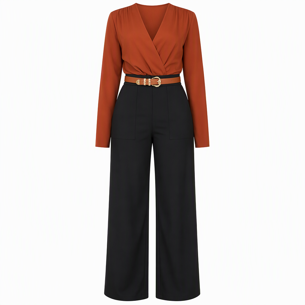 Look Beautifully Put Together Without Feeling Restricted — Women's Elegant High-Waisted Wide-Leg Trousers with Flattering Tailoring, Graceful Draping, and Timeless Everyday Style