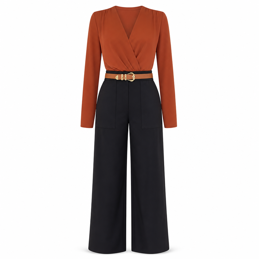Look Beautifully Put Together Without Feeling Restricted — Women's Elegant High-Waisted Wide-Leg Trousers with Flattering Tailoring, Graceful Draping, and Timeless Everyday Style