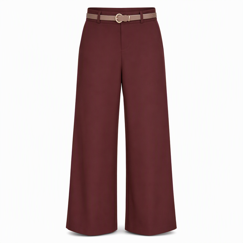 Look Beautifully Put Together Without Feeling Restricted — Women's Elegant High-Waisted Wide-Leg Trousers with Flattering Tailoring, Graceful Draping, and Timeless Everyday Style