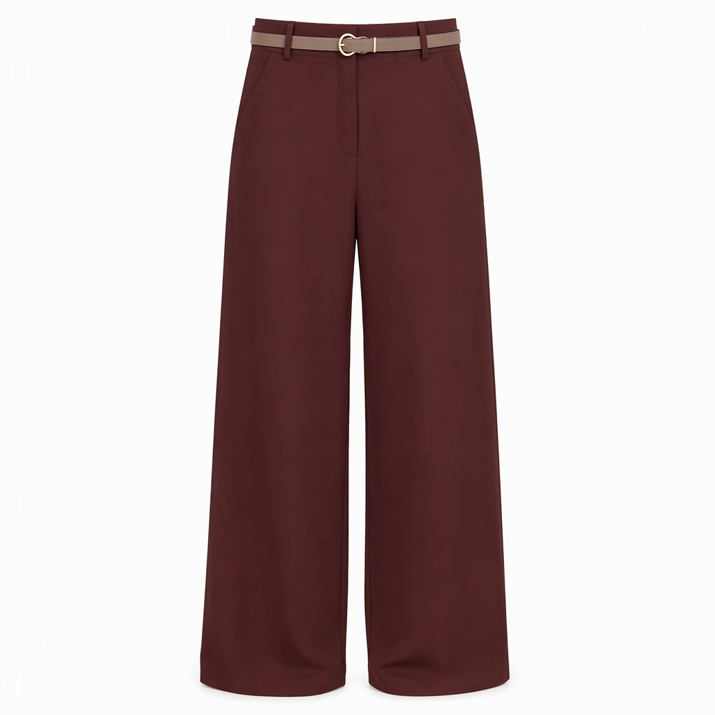 Look Beautifully Put Together Without Feeling Restricted — Women's Elegant High-Waisted Wide-Leg Trousers with Flattering Tailoring, Graceful Draping, and Timeless Everyday Style
