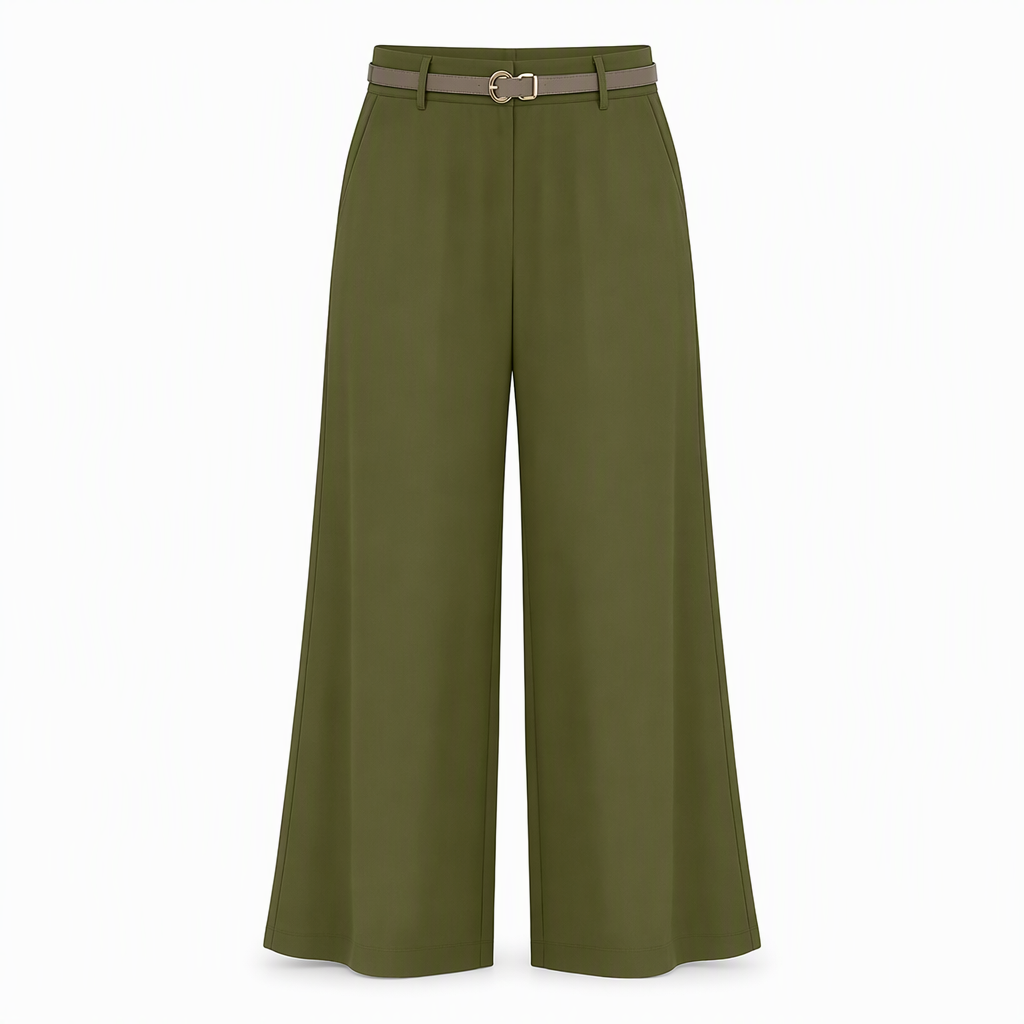 Look Beautifully Put Together Without Feeling Restricted — Women's Elegant High-Waisted Wide-Leg Trousers with Flattering Tailoring, Graceful Draping, and Timeless Everyday Style