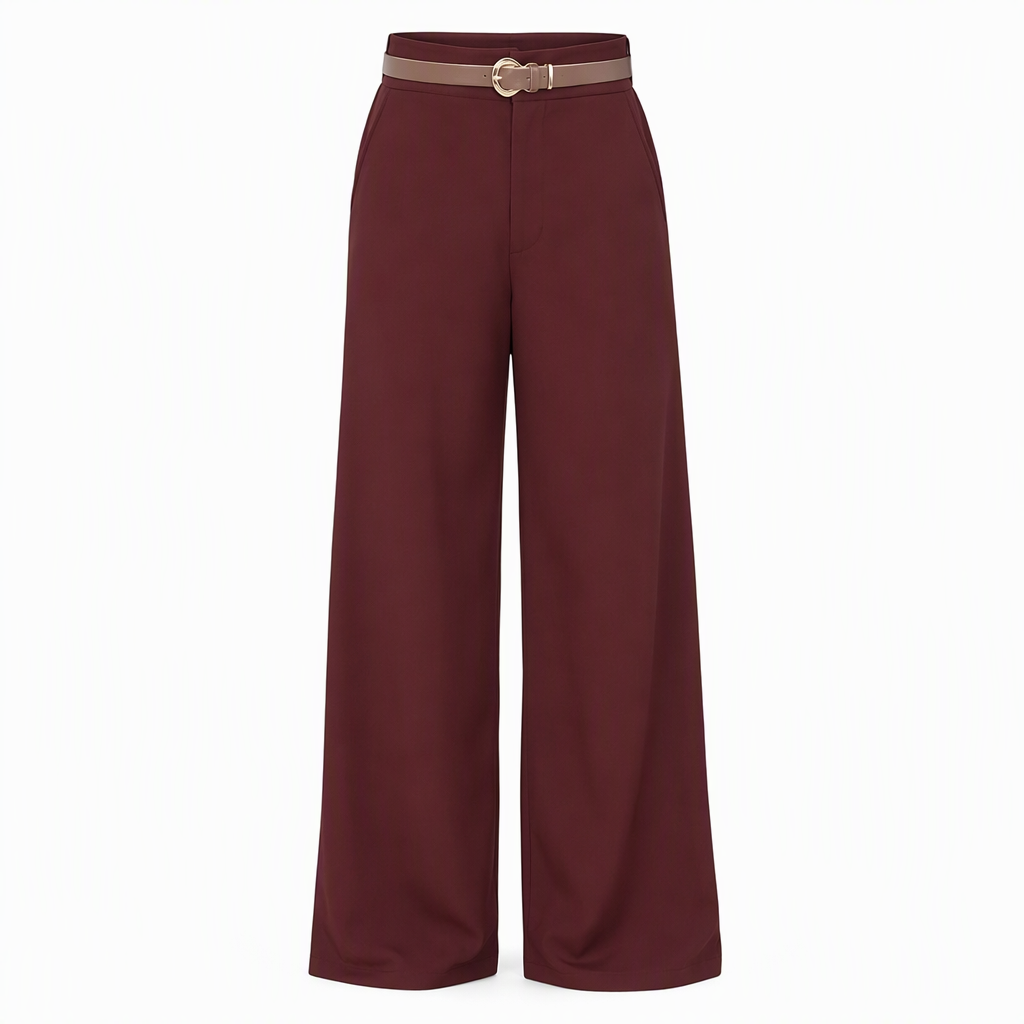 Look Beautifully Put Together Without Feeling Restricted — Women's Elegant High-Waisted Wide-Leg Trousers with Flattering Tailoring, Graceful Draping, and Timeless Everyday Style