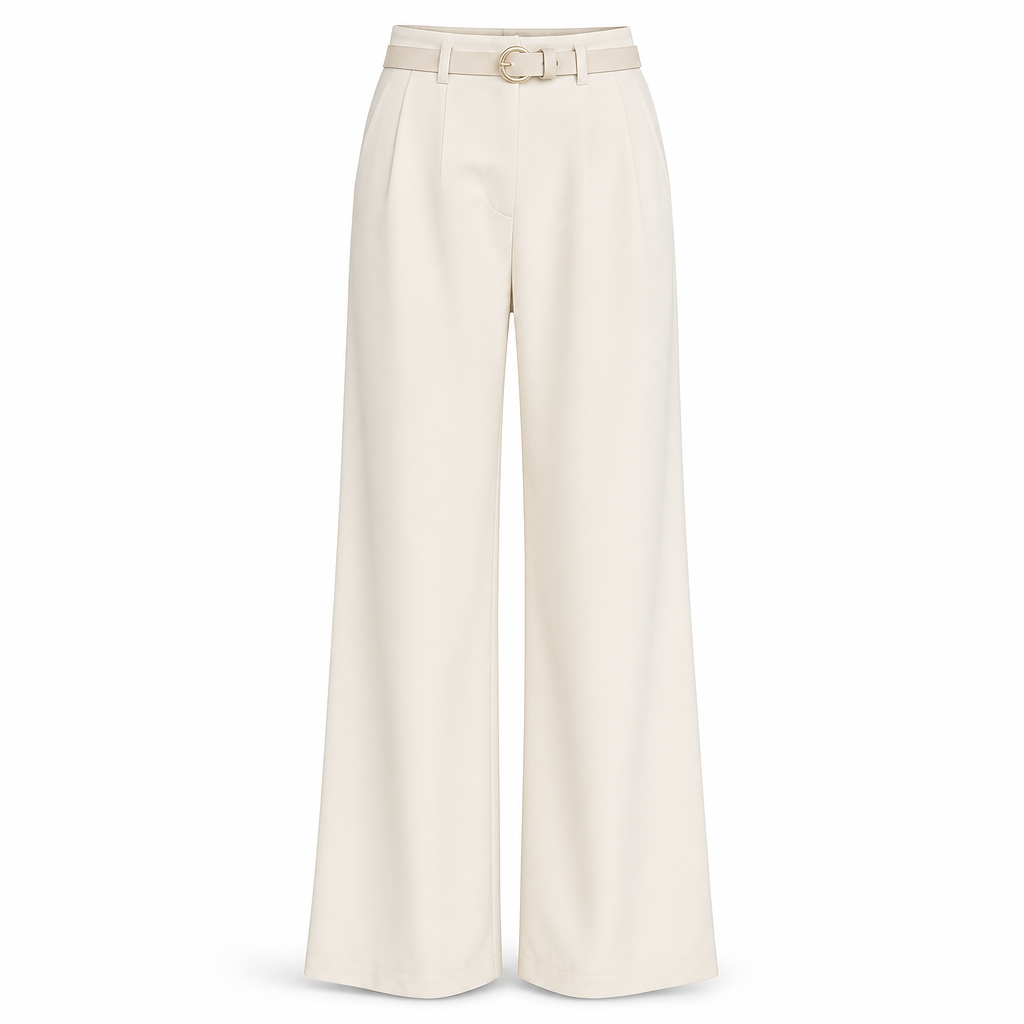Look Beautifully Put Together Without Feeling Restricted — Women's Elegant High-Waisted Wide-Leg Trousers with Flattering Tailoring, Graceful Draping, and Timeless Everyday Style