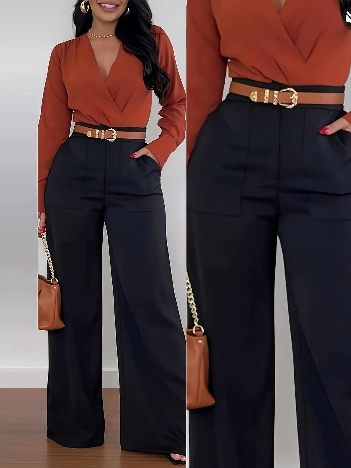Look Beautifully Put Together Without Feeling Restricted — Women's Elegant High-Waisted Wide-Leg Trousers with Flattering Tailoring, Graceful Draping, and Timeless Everyday Style