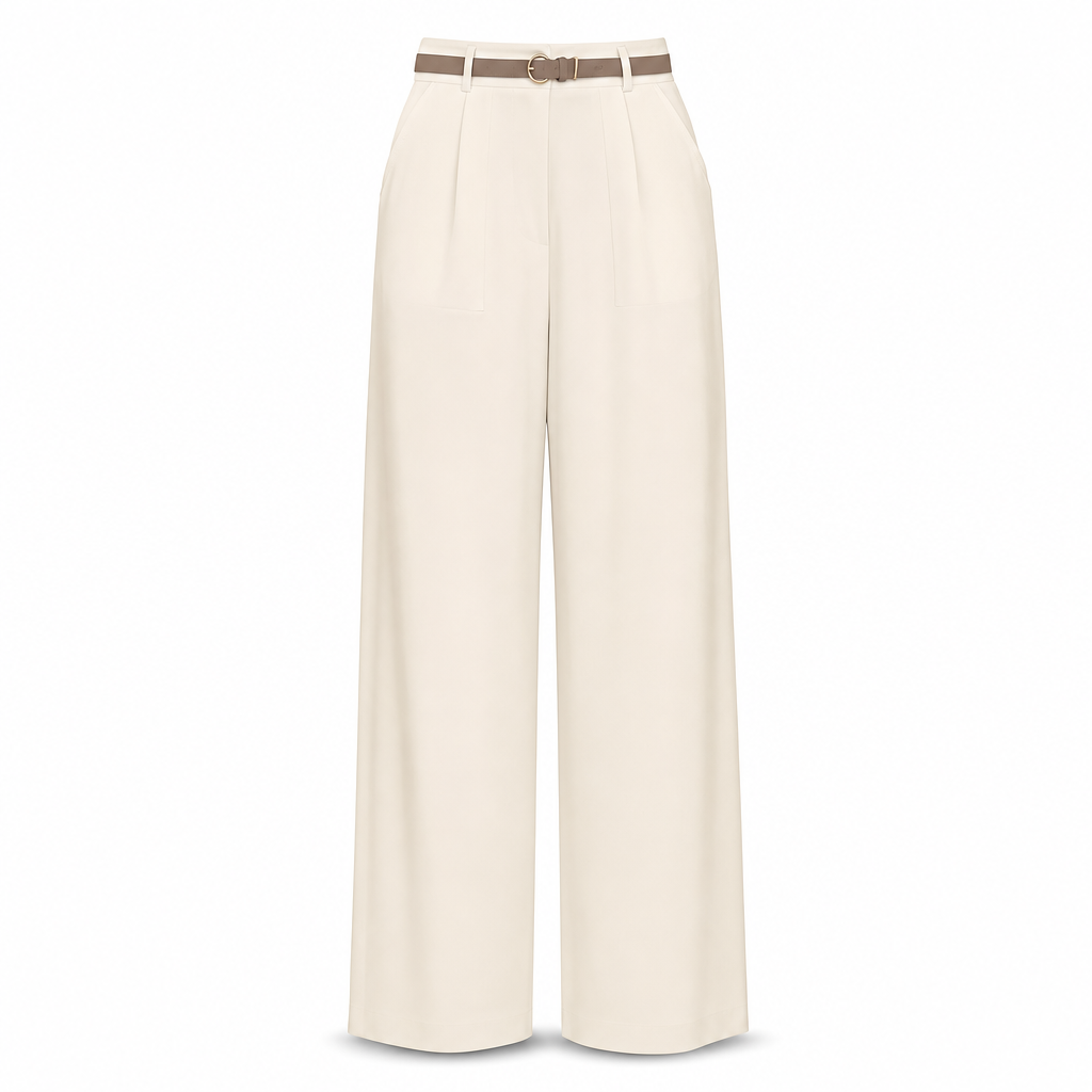 Look Beautifully Put Together Without Feeling Restricted — Women's Elegant High-Waisted Wide-Leg Trousers with Flattering Tailoring, Graceful Draping, and Timeless Everyday Style