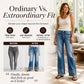 Rediscover the Charm of Vintage Denim — Women's Relaxed Wide-Leg Jeans with Trendy Raw-Hem Details, a Beautifully Easygoing Silhouette, and Timeless Everyday Style