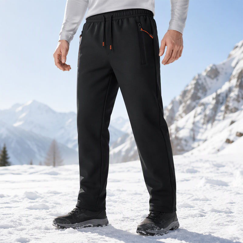 Cold Legs in Thin Sweatpants? Stiff Jeans Making Winter Uncomfortable? Men's Winter Thermal Sweatpants – Warm, Easygoing Everyday Comfort for Lounging, Walking & Staying Active Through Chilly Days!