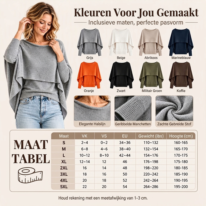 Why Spend Time Layering Two Pieces When One Can Look This Beautiful? Women's Chic Mock 2-Piece Draped Shawl Top Featuring an Eye-Catching Layered Effect, Graceful Flowing Details & a Sophisticated Look for Everyday Wear