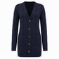 Your Everyday Outfits Deserve More Than a Basic Sweater! Women's Long Button-Front Knit Cardigan – Elegant, Relaxed Layering with a Flattering Longline Silhouette for Chic Fall & Winter Style!