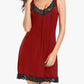 🔥 2026 Fresh Drops | Flat 50% OFF Today! 💸New Arrivals -Lace Hollow Nightgown – Soft Cotton & Relaxed Fit for All-Night Comfort