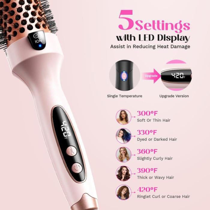 💇‍♀️2-in-1 Hair Fluffy Styling Comb✨Fluffy Volume in Minutes