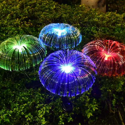 🔥Gran oferta de año nuevo 49% de descuento🔥 Luz ambiental de medusa solar impermeable para césped al aire libre que cambia de color