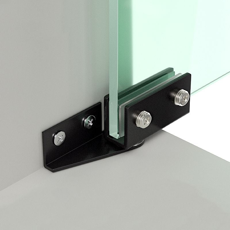 Punching-free Glass Door Hinges