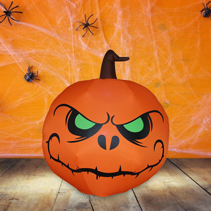 Luz de calabaza inflable grande de Halloween