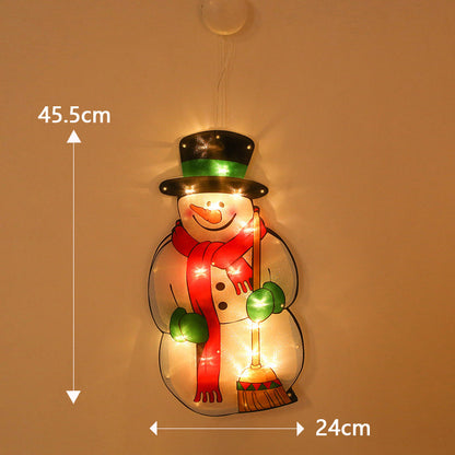 ⛄Christmas pre-sale🎄2023 Christmas Window Hanging Lights💡