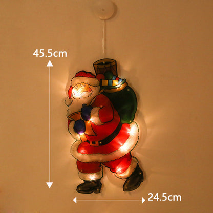 ⛄Christmas pre-sale🎄2023 Christmas Window Hanging Lights💡