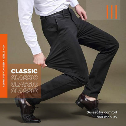 🔥Promoción del último día con 50 % de descuento🔥Pantalones clásicos de gran elasticidad para hombre (compre 2 envío gratis)