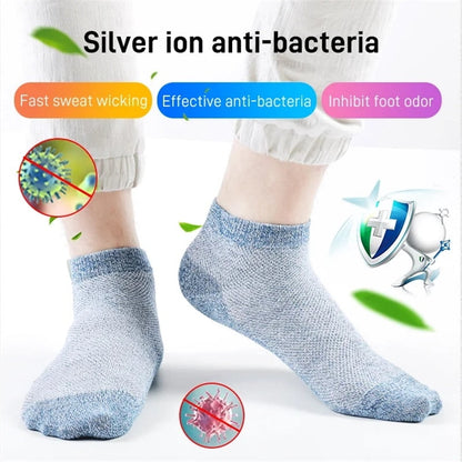 Calcetines desodorantes antibacterianos transpirables para hombre