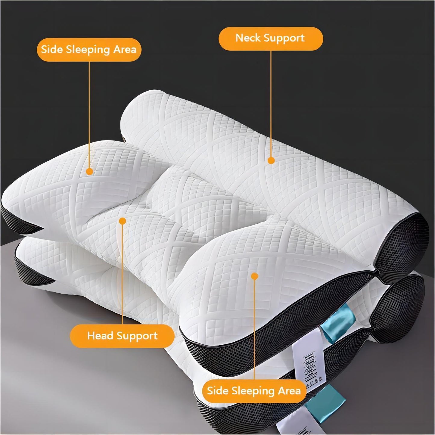 🎅Great Gift🎁Ultra-Comfortable Ergonomic Neck Support Pillow