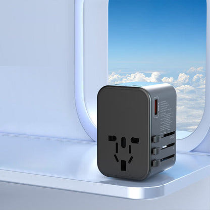 🔋Enchufe de conversión multifuncional con puerto multiUSB📱💻 