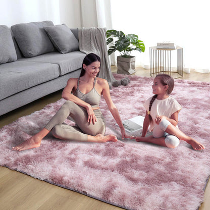 🔥Envío gratis🔥Alfombra de felpa de color degradado (50% de descuento)