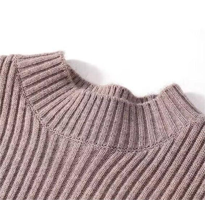 Gift Choice - Women's Mid-Length Half Turtleneck Sweater(40%OFF)