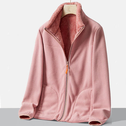 🔥VENTA CALIENTE🔥Chaqueta cálida, versátil e informal con forro polar sintético para mujer (49% de descuento) 