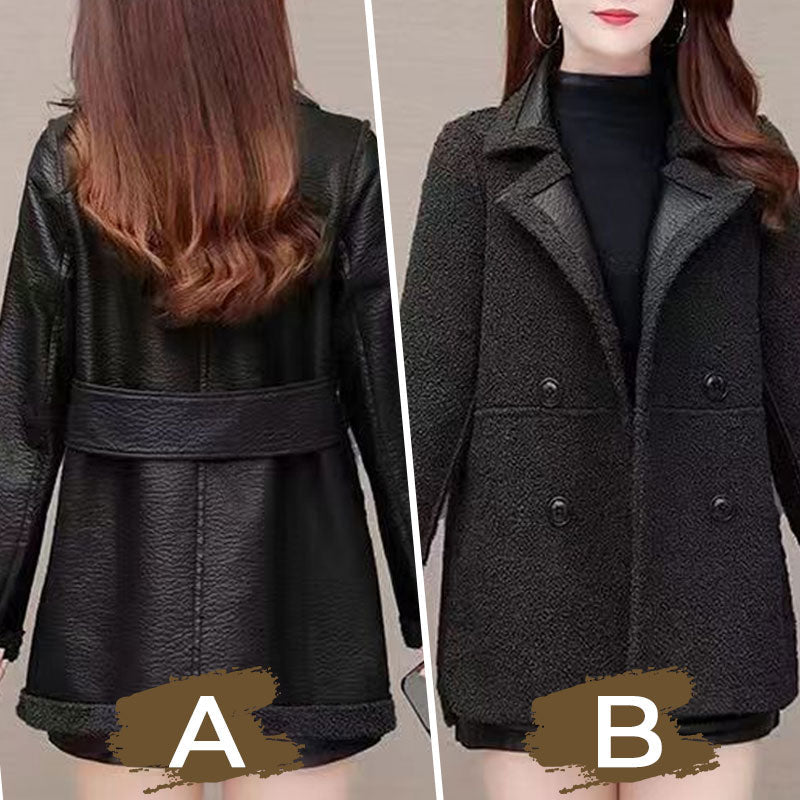 🎊Elección de regalo: chaqueta reversible cálida y acogedora para mujer🎊