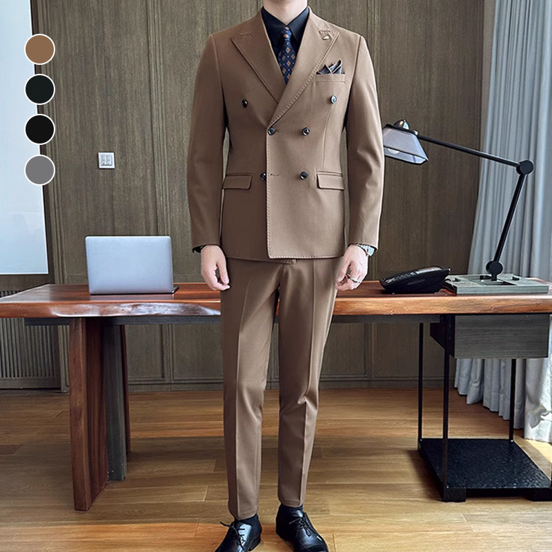 Traje formal ajustado para hombre