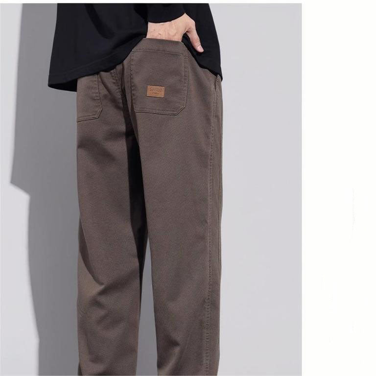 🔥Compre 2 envíos gratis🔥Pantalones de pierna recta sueltos con cordón a la moda para hombre （68% de descuento）